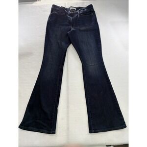 Denizen From Levis Women's  Mid Rise Boot Cut Jeans Denim  Dark Blue Size 29/32